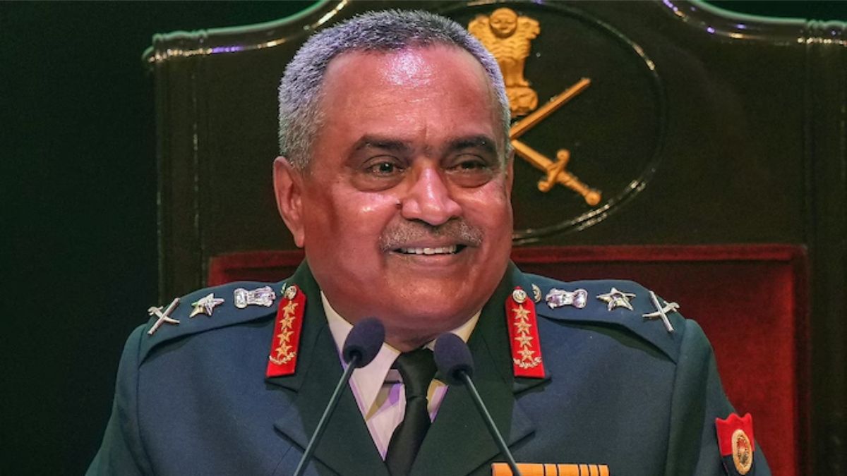 Indian Army Chief Manoj Pande. File Photo Indian Army Chief Manoj Pande. File Photo