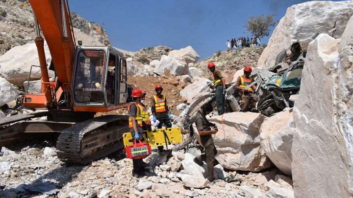 Several still trapped under stone quarry rubble in Mizoram; death toll reaches 10
