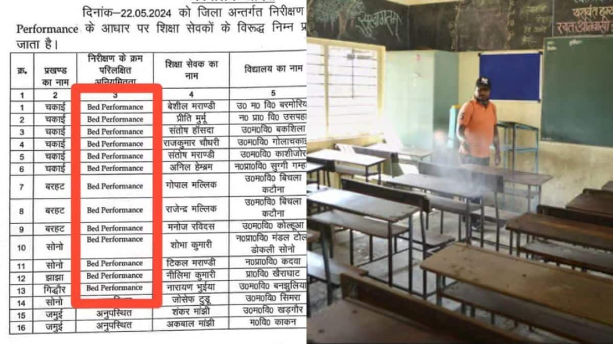 Bihar education department trolled over penalising teachers for 'bed performance'
