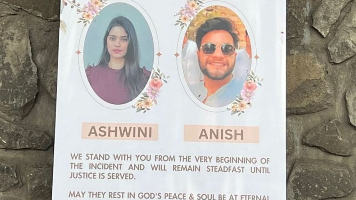 Two young techies died in a road accident in Pune. Image Courtesy: X/@Akshat_World Two young techies died in a road accident in Pune. Image Courtesy: X/@Akshat_World