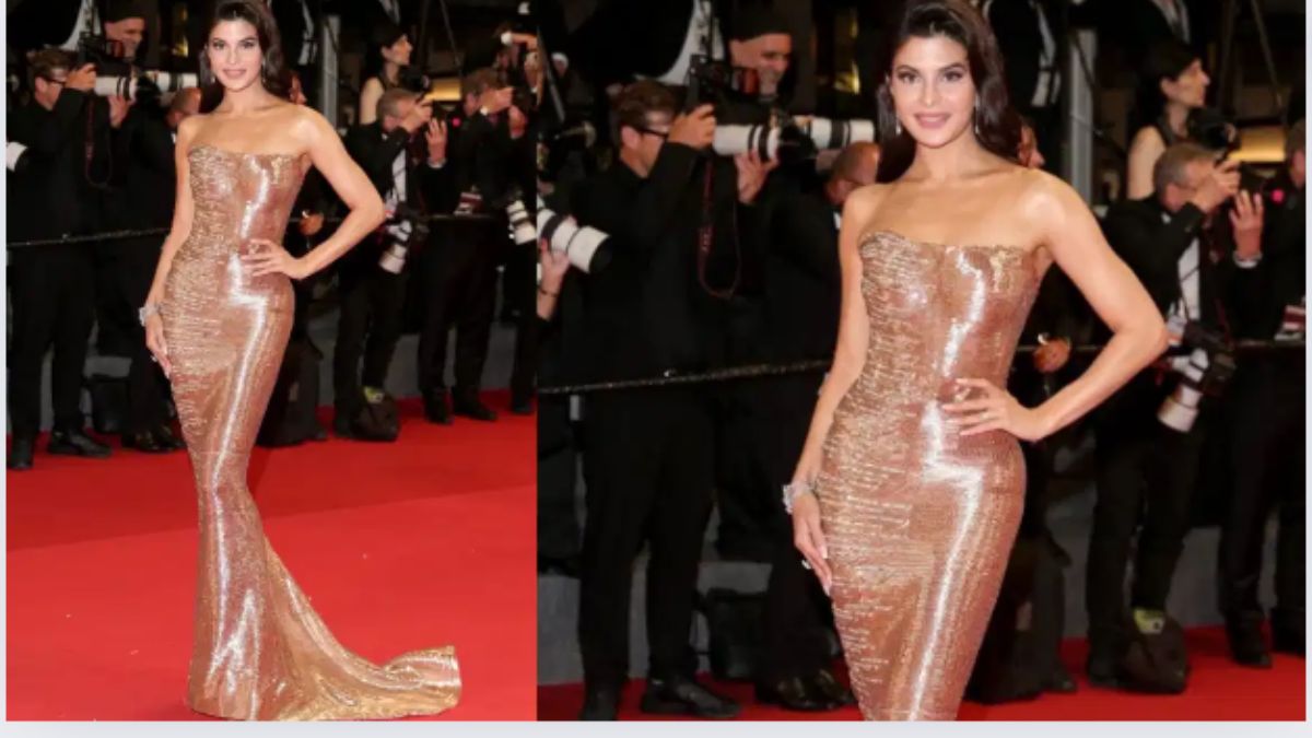 Cannes Film Festival 2024: Jacqueline Fernandez's breathtaking red carpet appearance in a custom Mikael D Couture gown steals the show