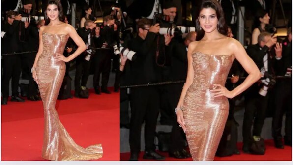 Cannes Film Festival 2024: Jacqueline Fernandez's breathtaking red carpet appearance in a custom Mikael D Couture gown steals the show