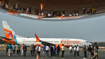 Air India Express  cancelled 74 flights on Thursday (9 May). AFP File Photo