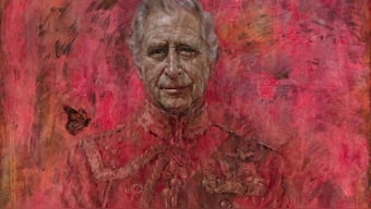 King Charles' new official portrait has created a stir online. Image Courtesy: X/@RoyalFamily