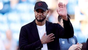 Burnley manager Vincent Kompany has reportedly agreed to join Bayern Munich. AP