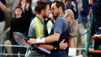 Stan Wawrinka defeated Andy Murray in straight sets in first round of French Open 2024. Reuters