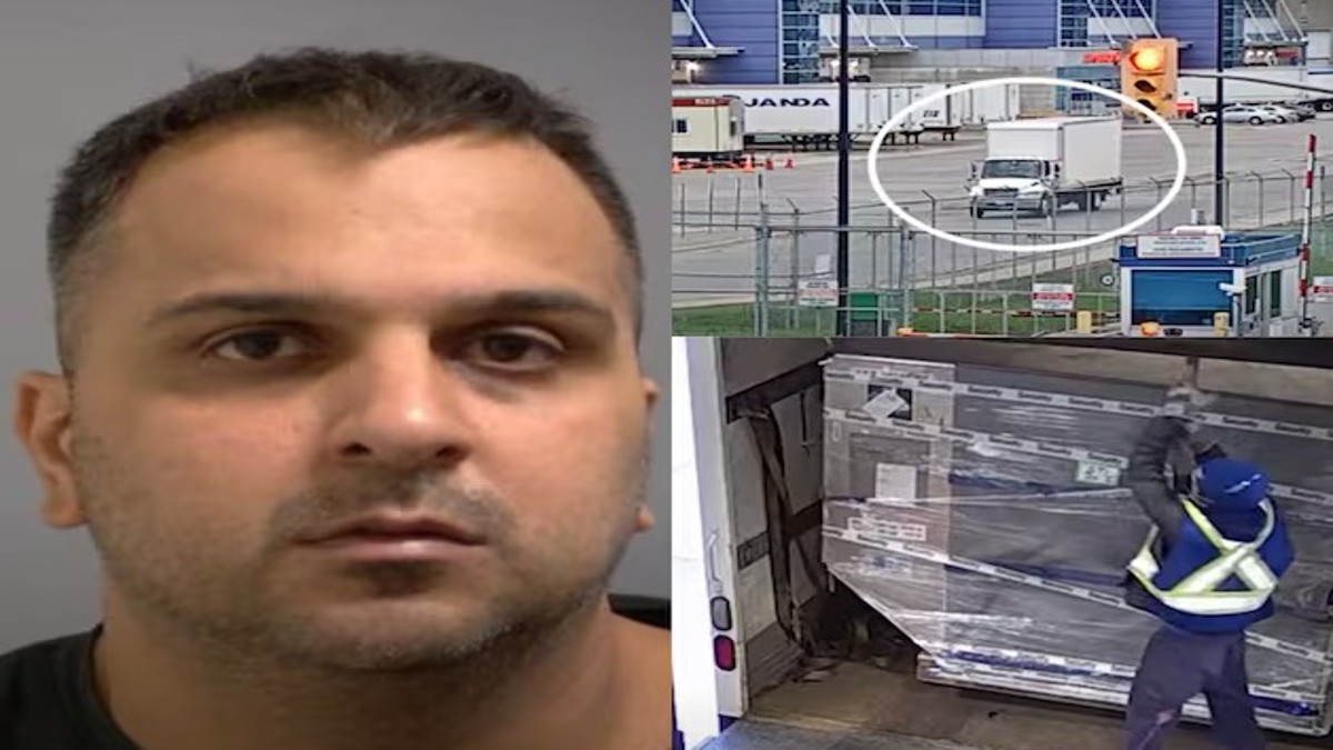 Grover, also known as Archie, was held for a bail hearing and attended the Ontario Court of Justice in Brampton. Image Courtesy: Peel Regional Police/YouTube Grover, also known as Archie, was held for a bail hearing and attended the Ontario Court of Justice in Brampton. Image Courtesy: Peel Regional Police/YouTube