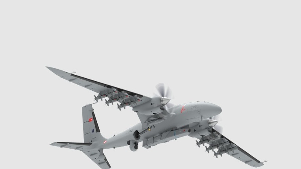 The sophisticated unmanned combat aerial vehicle (UCAV) known as the Bayraktar Akıncı is created by the Turkish defence company Baykar. Image Courtesy: baykartech.com The sophisticated unmanned combat aerial vehicle (UCAV) known as the Bayraktar Akıncı is created by the Turkish defence company Baykar. Image Courtesy: baykartech.com