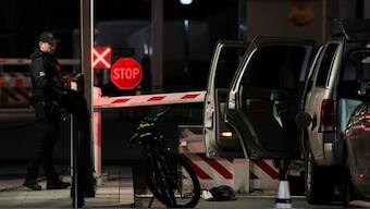 In January, authorities detained another person who crashed a vehicle into the exterior gate of the same complex Image Courtesy Reuters