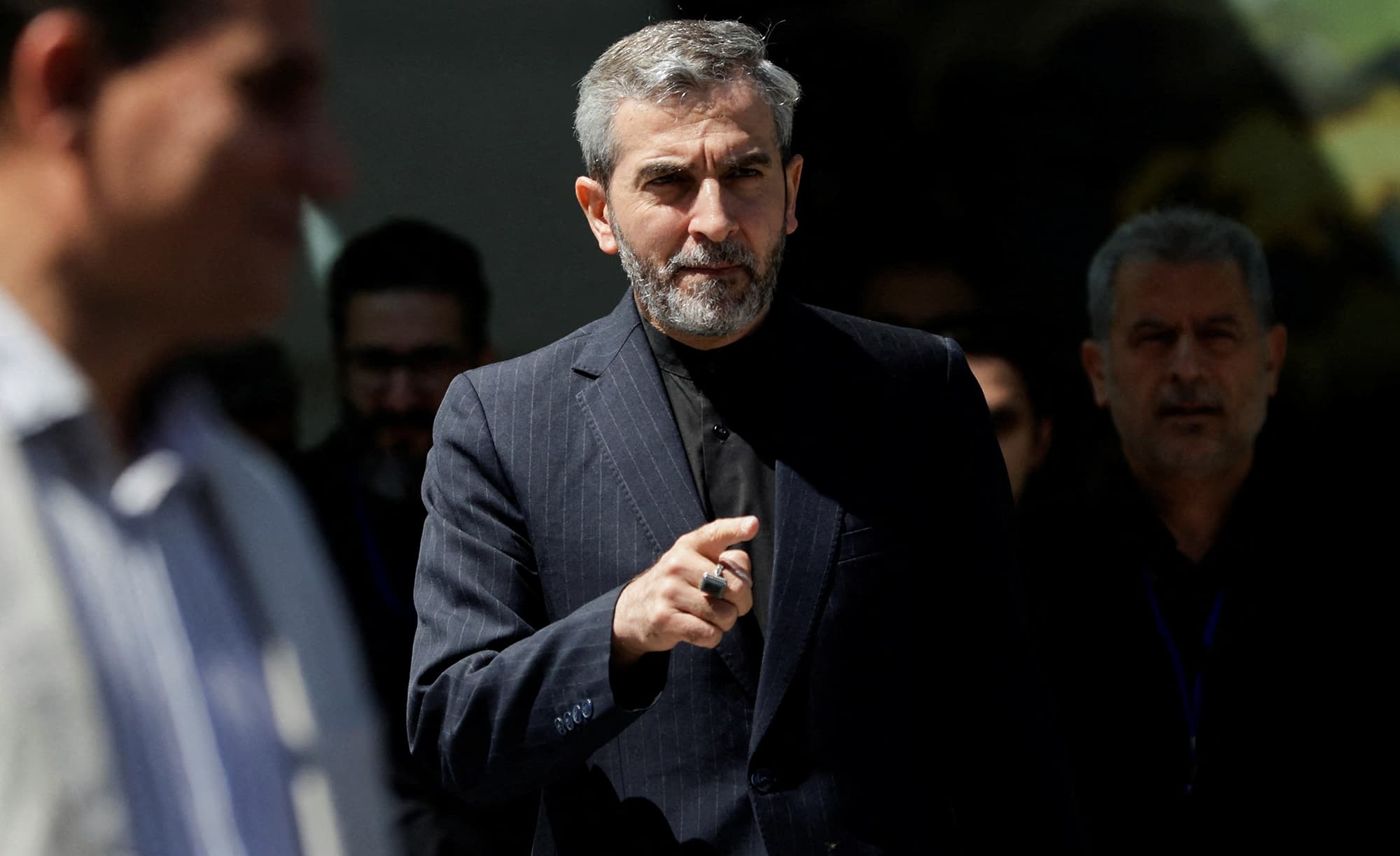 Iran’s Chief Nuclear Negotiator Ali Bagheri Kani leaves the Palais Coburg in Vienna, Austria, on August 4, 2022. Source: File Photo / Reuters