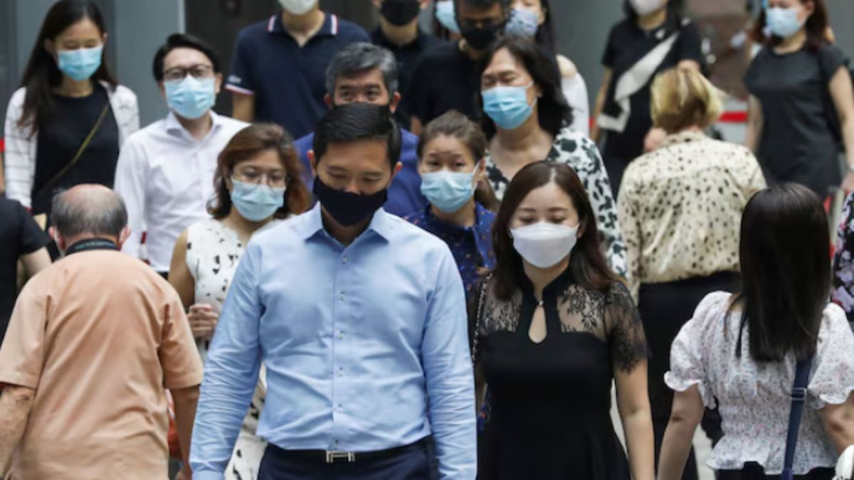 COVID-19 cases in Singapore doubled between 5 May and 11 May. Reuters COVID-19 cases in Singapore doubled between 5 May and 11 May. Reuters