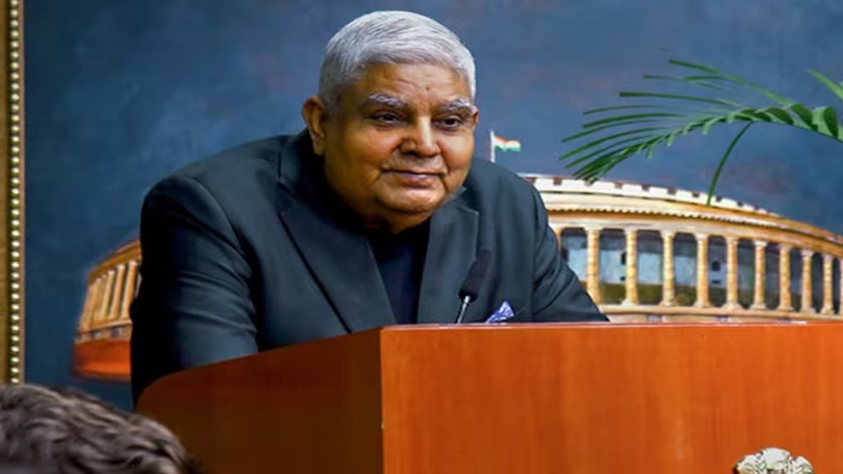 Jagdeep Dhankhar, the Vice President of India will travel to Tehran today to attend an official ceremony mourning the loss of Ebrahim Raisi. File image/PTI Jagdeep Dhankhar, the Vice President of India will travel to Tehran today to attend an official ceremony mourning the loss of Ebrahim Raisi. File image/PTI