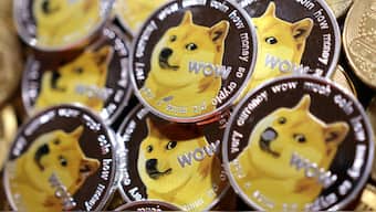 Representations of cryptocurrency Dogecoin are seen in this illustration taken 16 June, 2022. Reuters