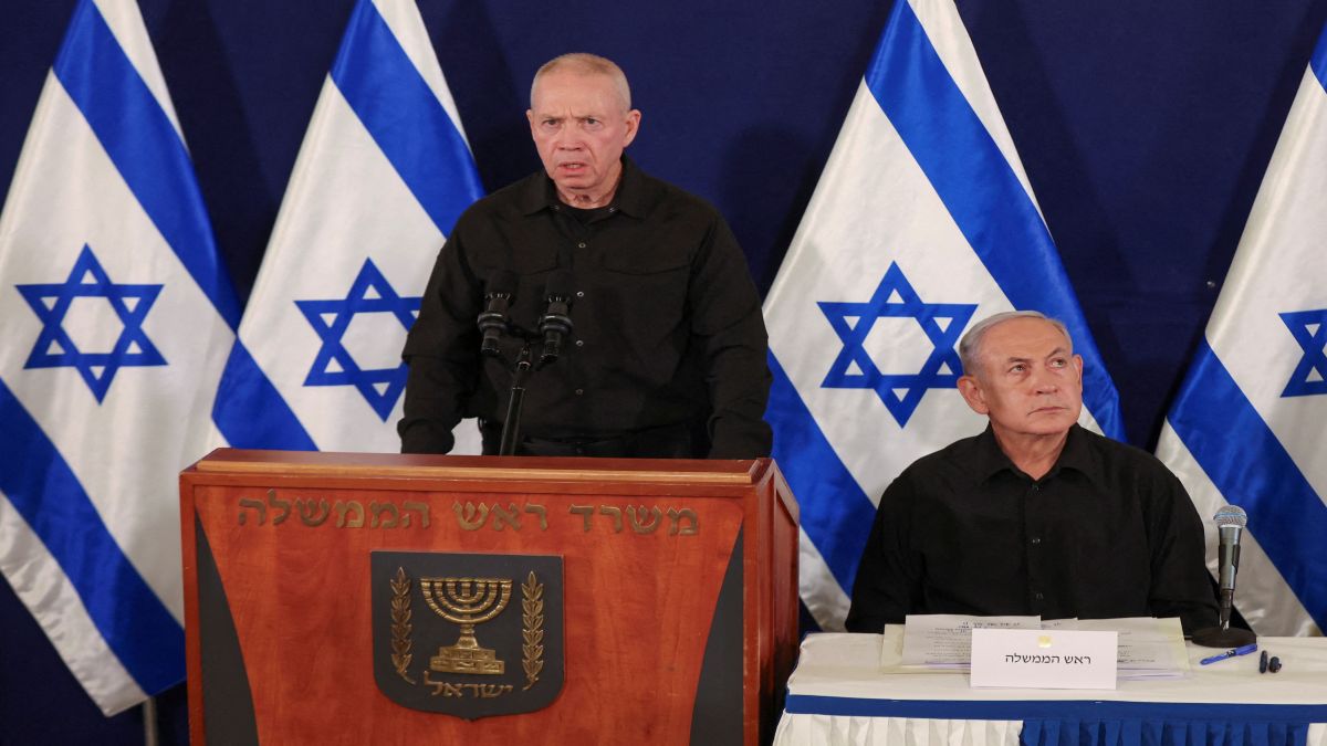 ICC prosecutor Karim Khan has sought arrest warrants against Israel's Benjamin Netanyahu and Yoav Gallant. The war crimes charges against the two are: starvation of civilians as a method of warfare, wilfully causing great suffering, or serious injury to body or health, wilful killing or murder, and intentionally directing attacks against a civilian population. File image/Reuters ICC prosecutor Karim Khan has sought arrest warrants against Israel's Benjamin Netanyahu and Yoav Gallant. The war crimes charges against the two are: starvation of civilians as a method of warfare, wilfully causing great suffering, or serious injury to body or health, wilful killing or murder, and intentionally directing attacks against a civilian population. File image/Reuters