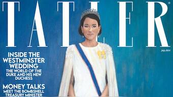 Tatler magazine features potrait of Princecess of Wales, Kate Middleton in its July edition. Instagram/Tatler