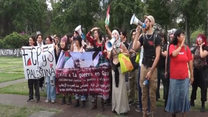 After US, pro-Palestine protests reach Mexico's largest university