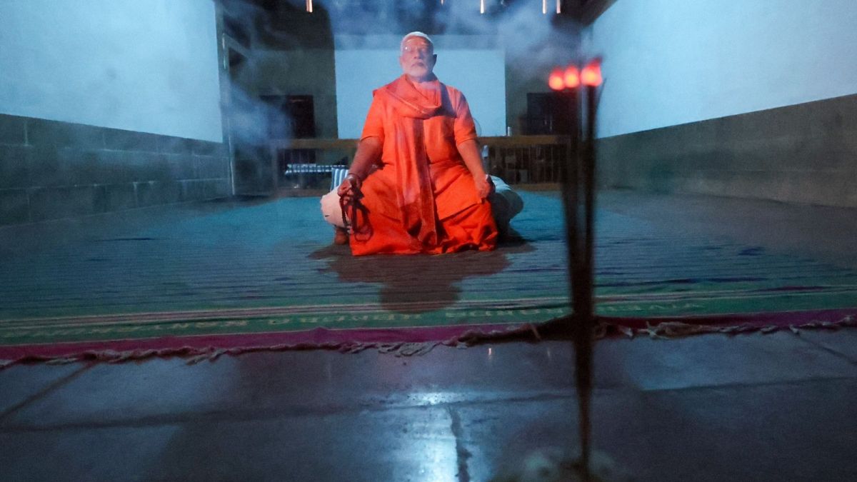 Why PM Modi’s meditation plan during ‘silence period’ of polls may not face EC action Why PM Modi’s meditation plan during ‘silence period’ of polls may not face EC action