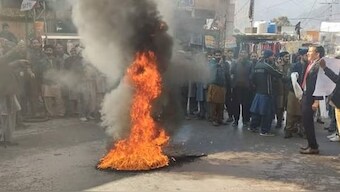 On Saturday, protests in PoK's Muzaffarabad turned violent, leading to the death of one police personnel and causing injuries to many others. ANI