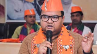 BJP youth wing's second in command Abhinav Prakash is up against Congress' Rahul Gandhi in a potential debate. Instagram/ @abhina_prakash