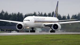 Singapore Airlines said on Tuesday that a person died aboard and others were injured when a London-Singapore flight encountered severe turbulence. File photo/AP
