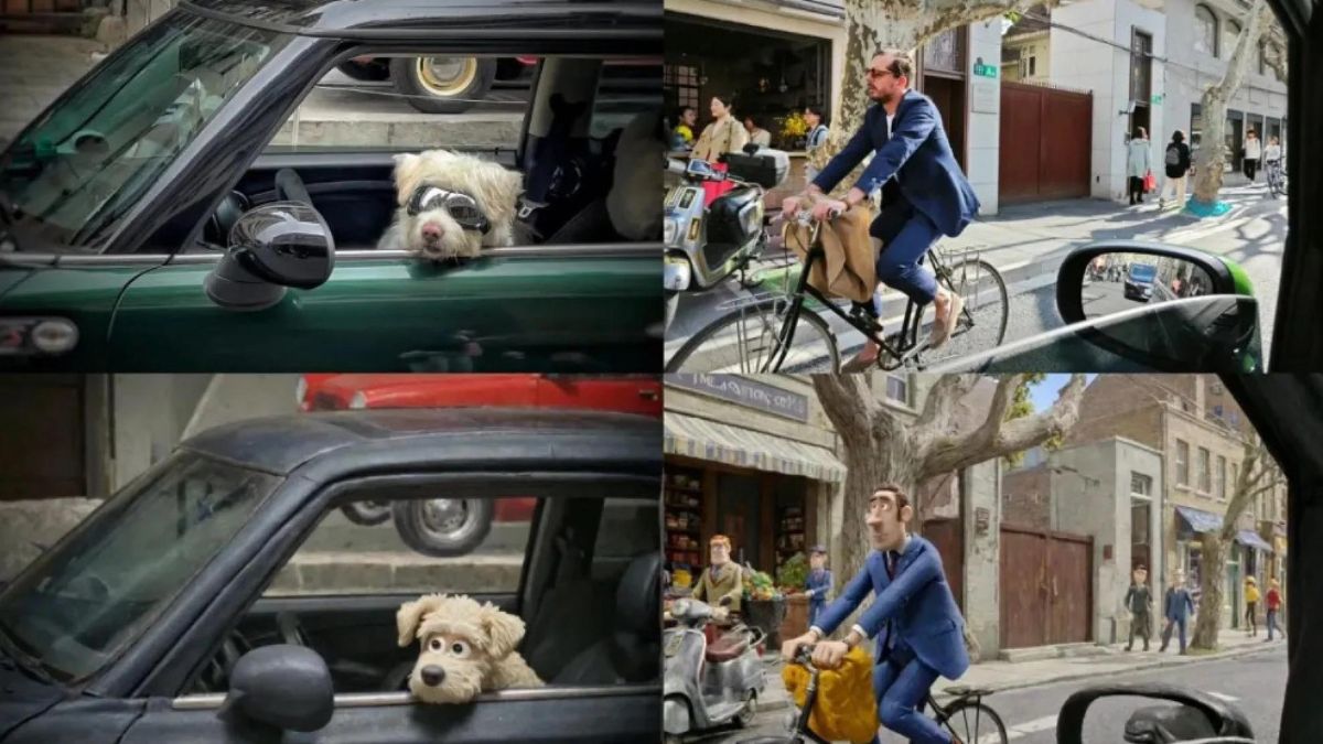 An example on how the AI clay filter changes the original affect to give it an "ugly-cute" taste. Weixin An example on how the AI clay filter changes the original affect to give it an "ugly-cute" taste. Weixin