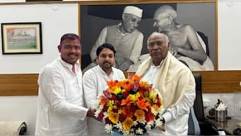 Vishal Patil is the son of Prakashbapu Patil, a five-term Congress Lok Sabha MP from Sangli and the grandson of former Maharashtra chief minister Vasantdada Patil. He has decided to support the Congress. Image courtesy: X