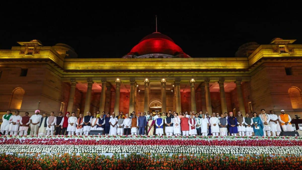 The third consecutive NDA government was sworn in on 9 June, 2024. X/narendramodi