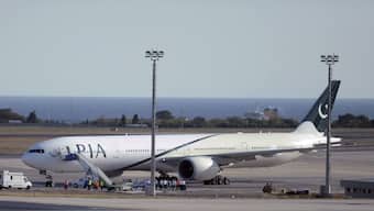 Pakistan International Airlines plane sits on the tarmac at Ataturk Airport in Istanbul. Source: File Image / AP