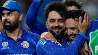 Afghanistan have reached the T20 World Cup semi-final for the first time in their history. AP