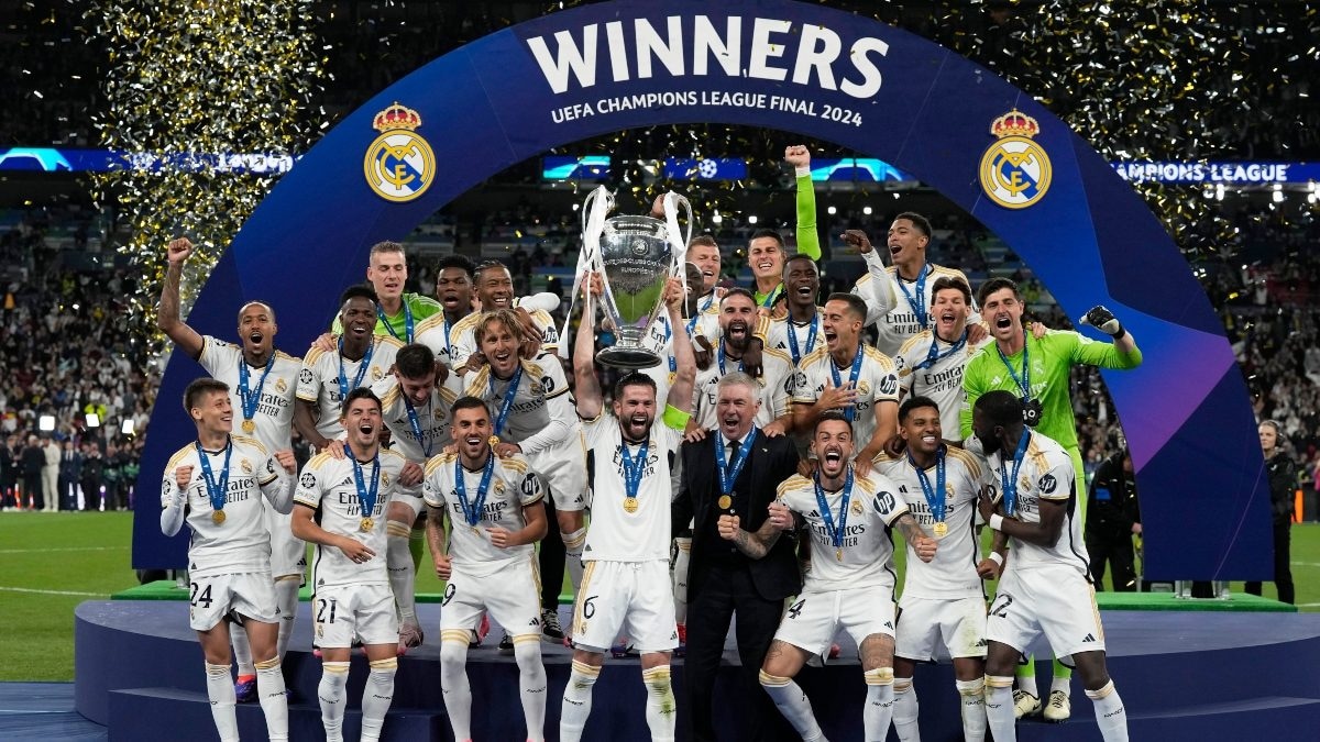 Real Madrid become first football club in world to report €1 billion in ...