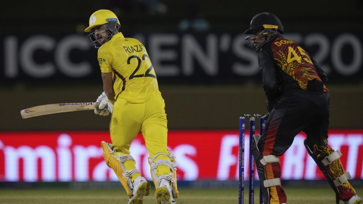T20 World Cup: Uganda clinch historic first victory by beating Papua New Guinea T20 World Cup: Uganda clinch historic first victory by beating Papua New Guinea