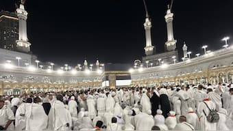 Muslim pilgrims during Hajj in Saudi Arabia (Photo: AP)