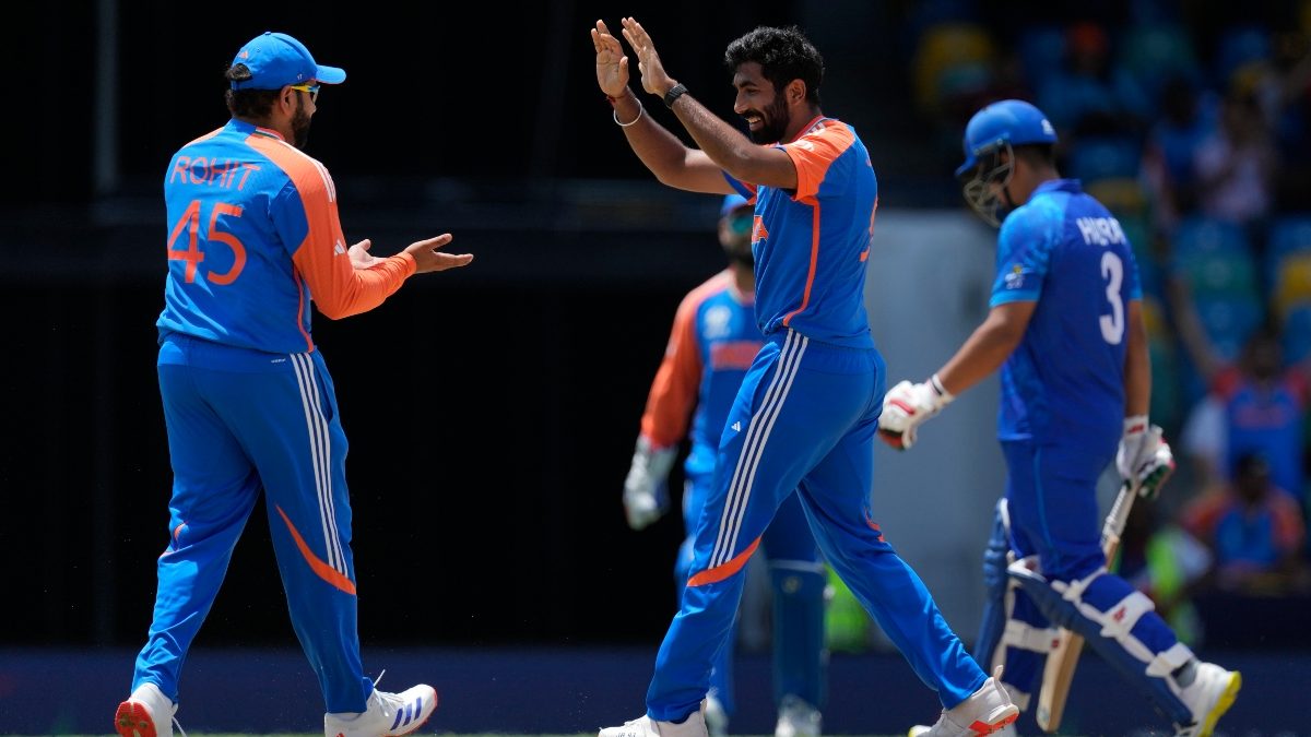 Jasprit Bumrah finished with exceptional figures of 3/7 against Afghanistan on Thursday. Jasprit Bumrah finished with exceptional figures of 3/7 against Afghanistan on Thursday.