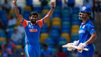 India pacer Jasprit Bumrah produced scintillating figures of 3/7 against Afghanistan. AP 
