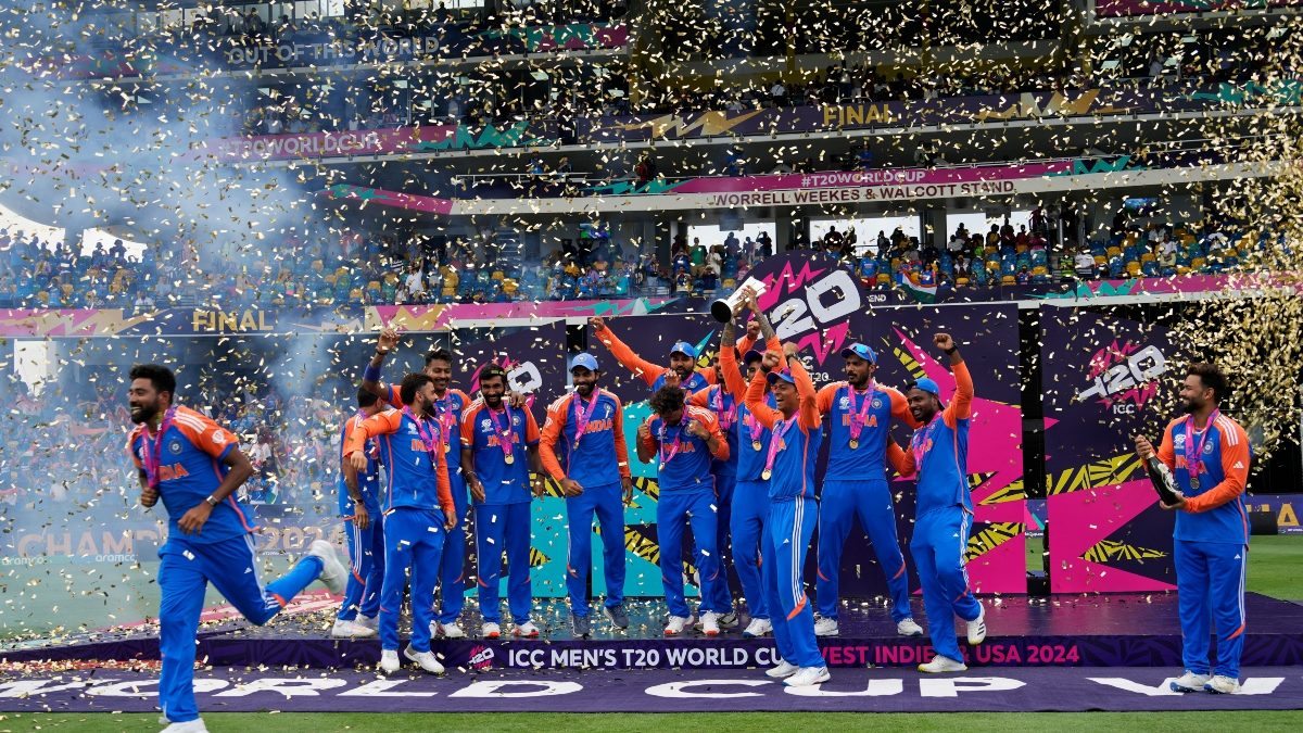 India defeated South Africa by seven runs in the 2024 T20 World Cup final to lift their first ICC title in 11 years. AP India defeated South Africa by seven runs in the 2024 T20 World Cup final to lift their first ICC title in 11 years. AP