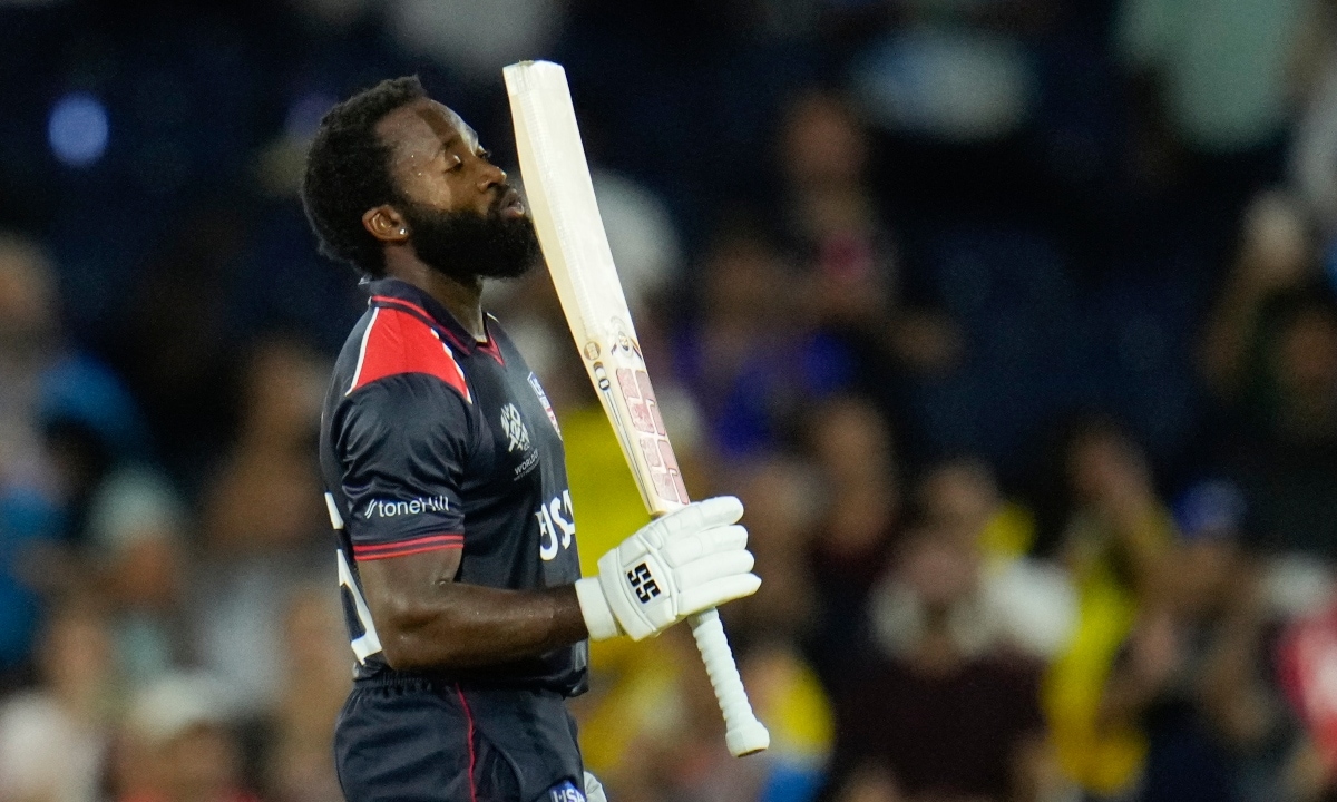 T20 World Cup: Charged by Asian tilt, USA break barriers in inspiring run 1 Aaron Jones USAvCAN 1200 AP 2024 06 bb6d5d717ef516b1e3a71e75183a1d6d
