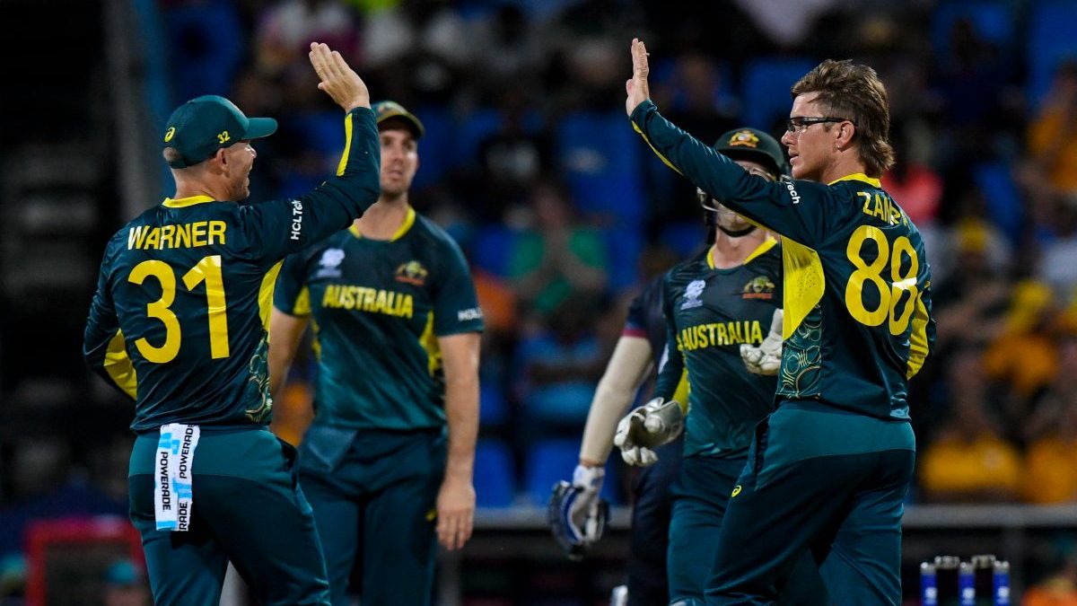 Adam Zampa is the first Australian man to reach the milestone of 100 T20I wickets. AFP Adam Zampa is the first Australian man to reach the milestone of 100 T20I wickets. AFP