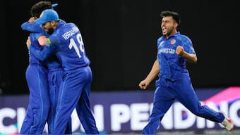 Afghanistan have reached their first T20 World Cup semi-final by beating Bangladesh on Tuesday. AP
