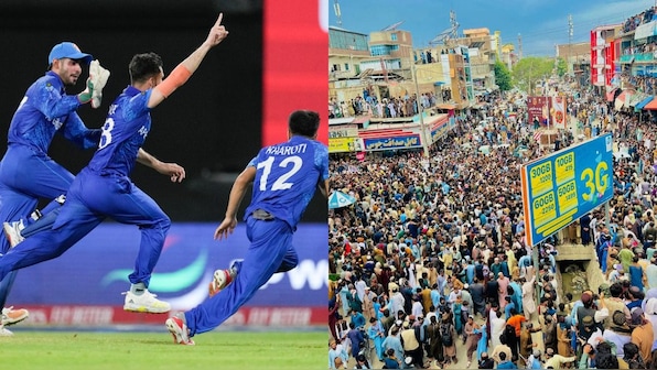 WATCH: 'Tears of joy' as Afghanistan's T20 World Cup history leads to massive celebrations back home