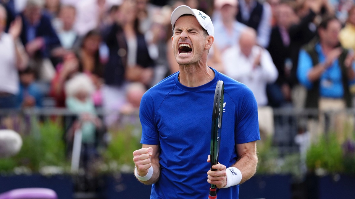 Andy Murray wins Queen's opener in 1,000th match of career, Carlos Alcaraz also advances Andy Murray wins Queen's opener in 1,000th match of career, Carlos Alcaraz also advances