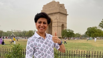 Anjum Chopra played 12 Tests, 127 ODIs and 18 T20Is for India. Since retirement, she's become a cricket commentator. Image: Firstpost