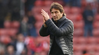 Antonio Conte had previously coached Juventus and Inter Milan in Serie A. Reuters