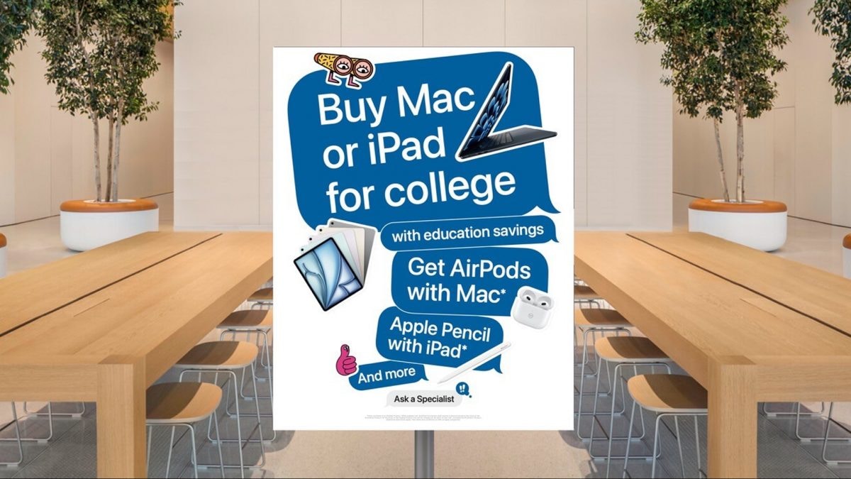 Apple Back to School 2024: Offers on iPads, Macs, free AirPods & Apple Pencil