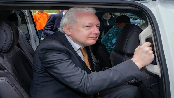 WikiLeaks founder Julian Assange lands in Australia after US deal, reunites with family