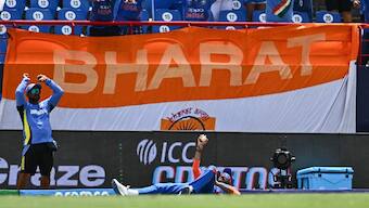 Axar Patel's catch of Mitchell Marsh had a major impact on the match as India defeated Australia. AP