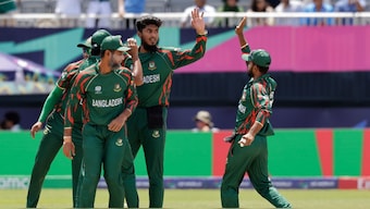 Bangladesh will be hoping to join South Africa in the T20 World Cup Super 8s from Group D. AP
