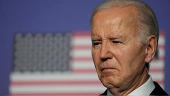 United States President Joe Biden meets the media after signing a bilateral security agreement with Ukrainian President Volodymyr Zelenskyy, on the sidelines of the G7, 13 June, 2024, in Savelletri, Italy. AP
