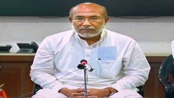 Manipur CM N Biren Singh. ANI