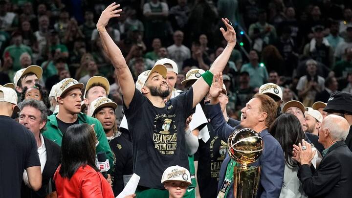 Boston Celtics — led by Jayson Tatum — beat Dallas Mavericks in NBA finals to win record 18th title