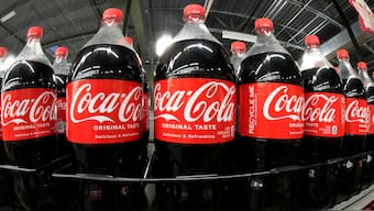 Bottles of Coca Cola. AP